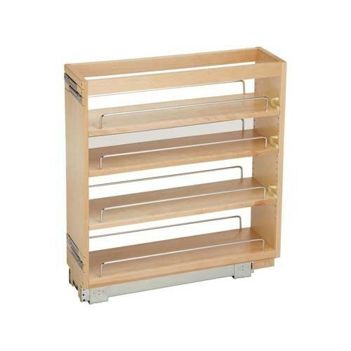 Kitchen Cabinet Shelves Organizer
 Wood Base Cabinet Pantry Storage Pull Out Organizer