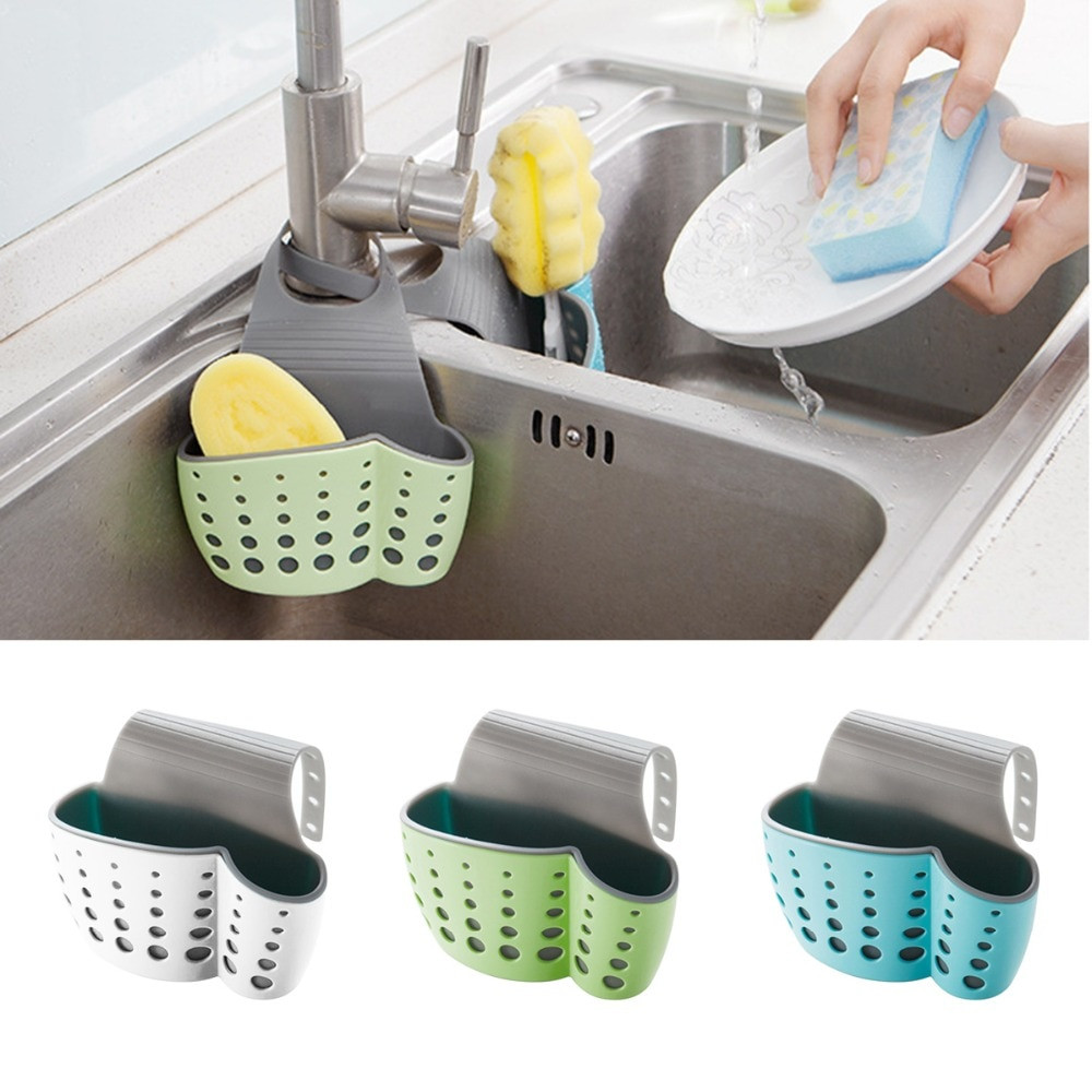 Kitchen Caddy Organizer
 Creative Kitchen Saddle Hanging Draining Sink Caddy