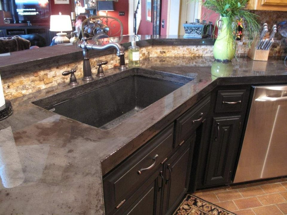 Kitchen Concrete Countertop
 301 Moved Permanently