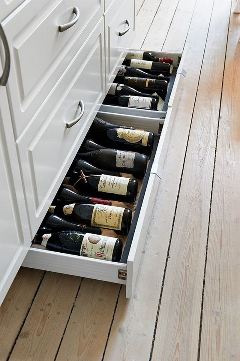 Kitchen Drawer Storage
 Kitchen Design Idea Include Toe Kick Drawers In Your