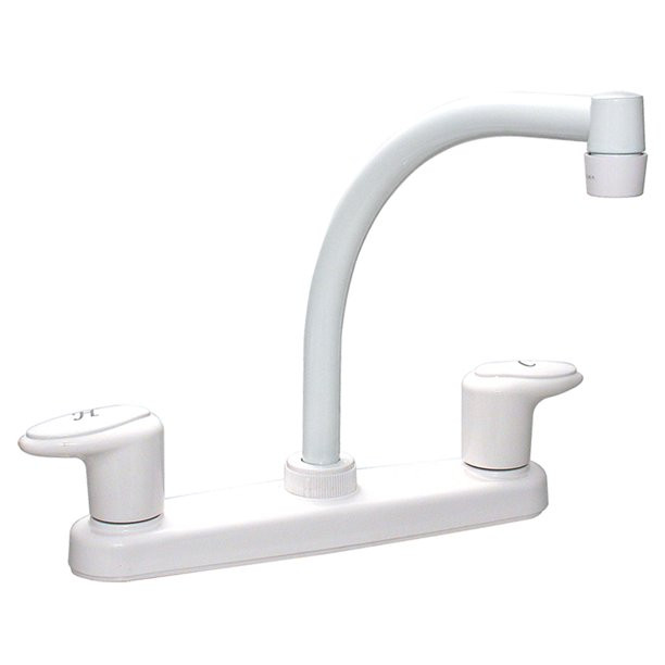 Kitchen Faucets White
 Valterra PF Catalina Two Handle 8" Kitchen Faucet