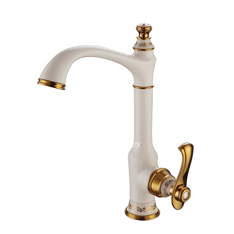 Kitchen Faucets White
 25 Luxury White Single Hole Kitchen Faucet