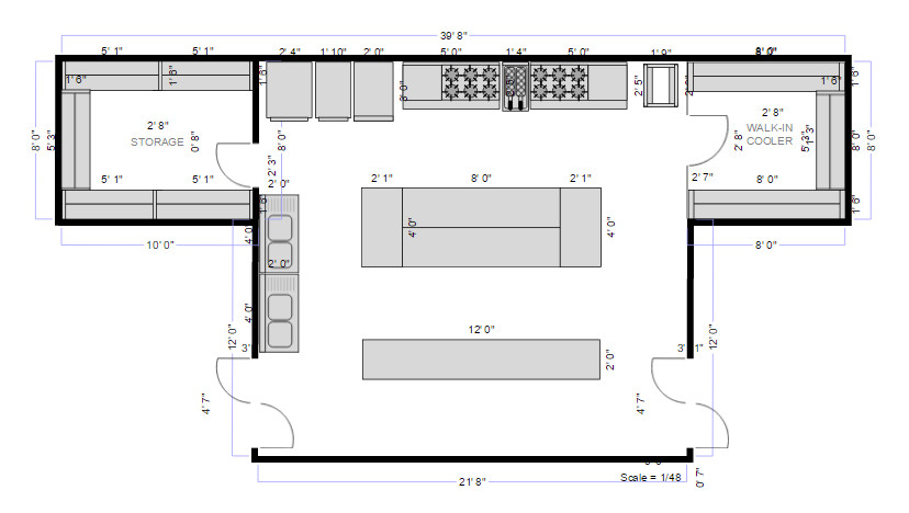 Kitchen Floor Plan Tool
 Kitchen Planner