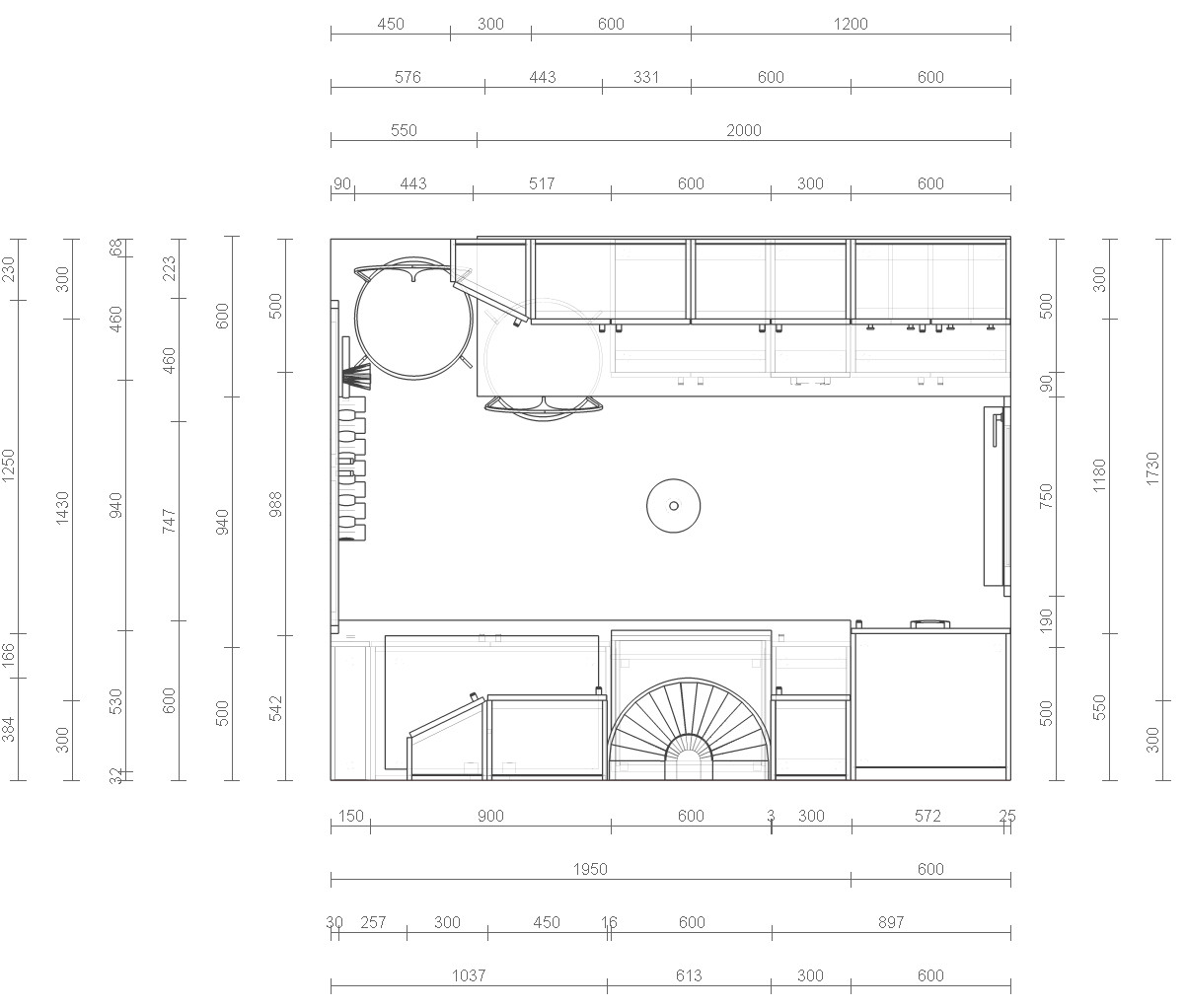 Kitchen Floor Plan Tool
 Kitchen Layouts With Dimensions Kitchen Layout and