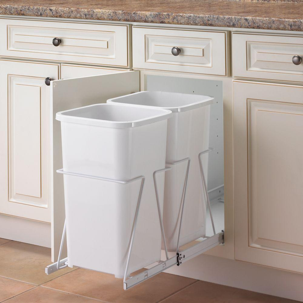 Kitchen Garbage Can Cabinet
 Real Solutions for Real Life 19 in H x 11 in W 23 in D
