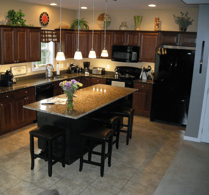 Kitchen Island With Granite Countertop
 How to Get an Ideal Kitchen Island Overhang