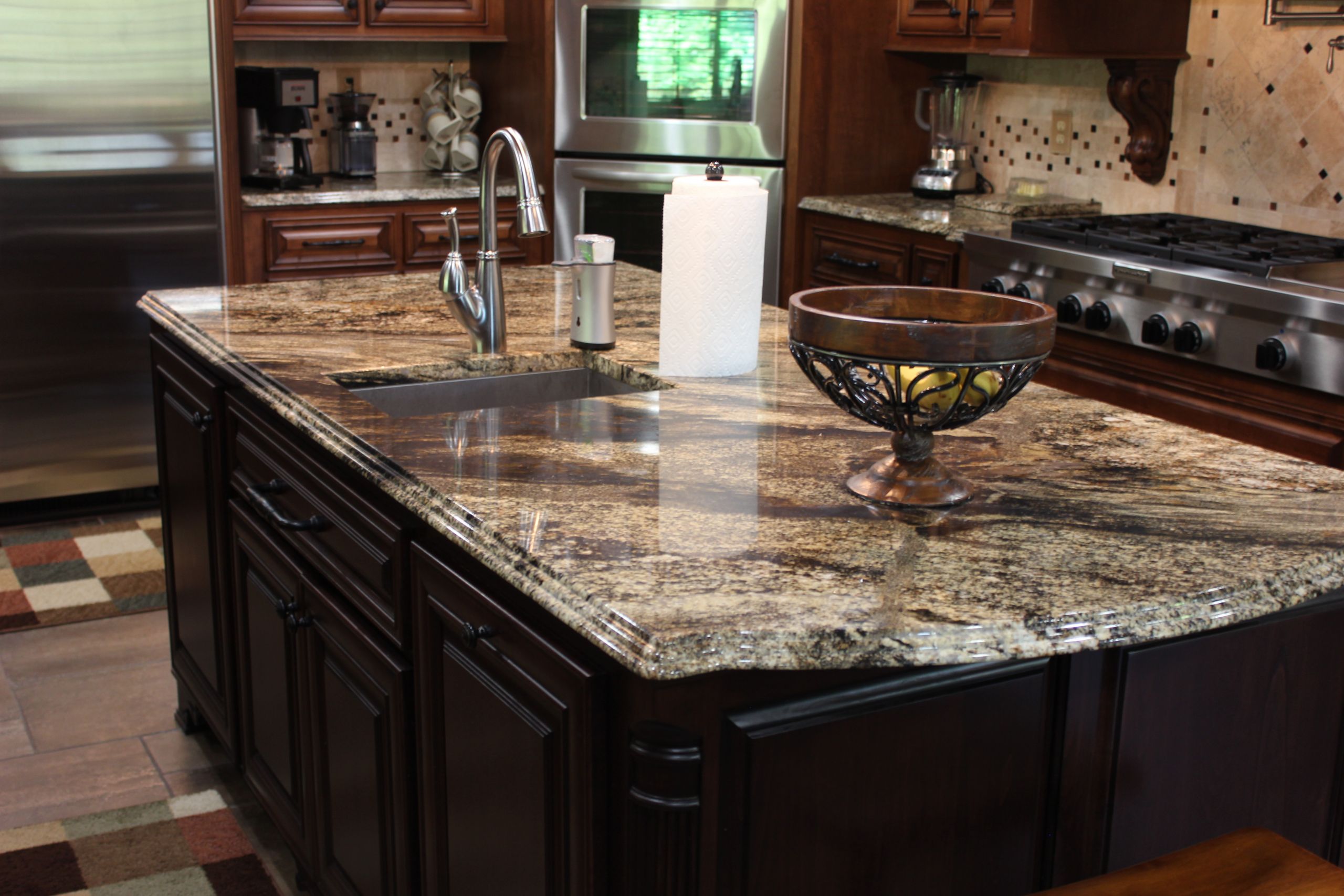 Kitchen Islands Granite Countertops
 Granite Kitchen Counters and Island