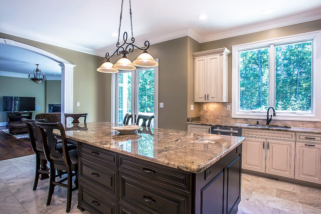 Kitchen Islands Granite Countertops
 Kitchen Island in Beautiful Granite Countertop – OZ