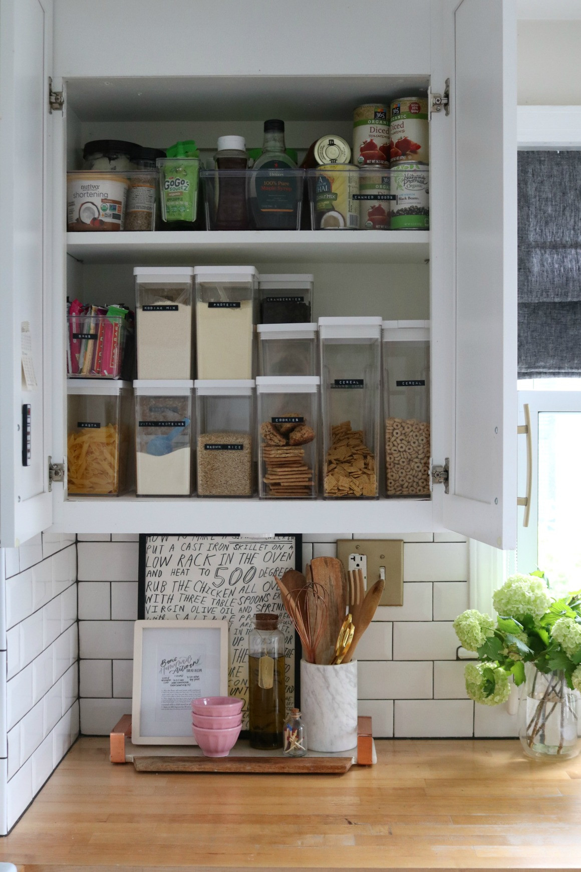 Kitchen Organization Ideas Small Spaces
 Small Space Living Series Kitchen Cabinets and Organizing