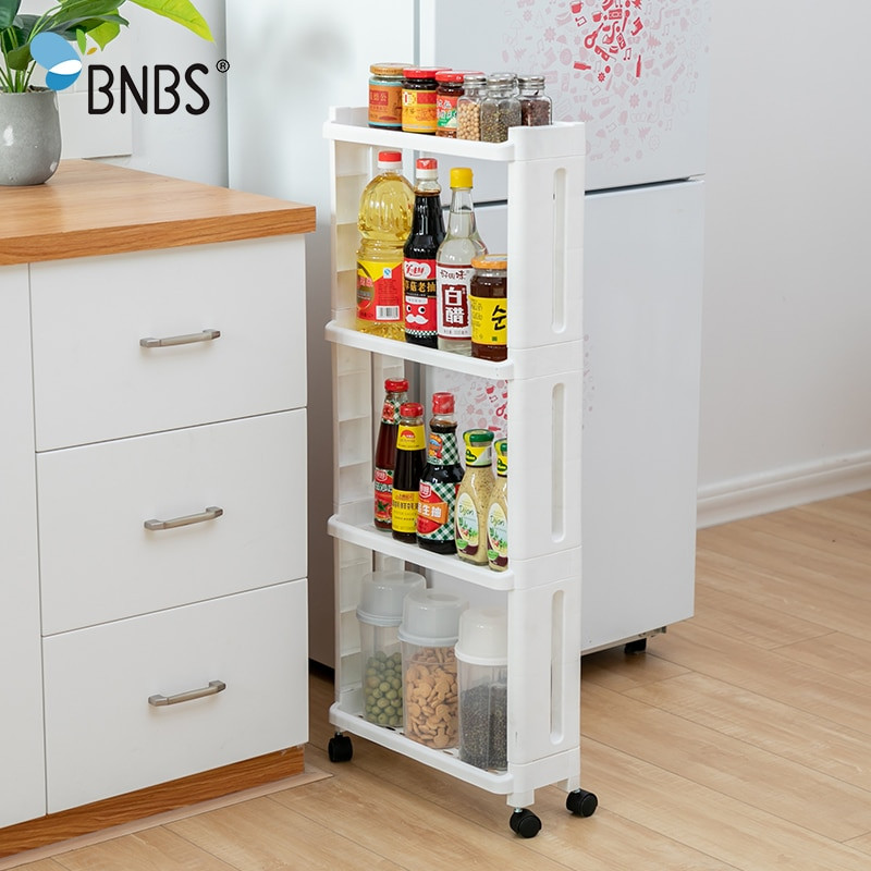 Kitchen Organizer Shelf
 BNBS The Goods For Kitchen Storage Rack Fridge Side Shelf