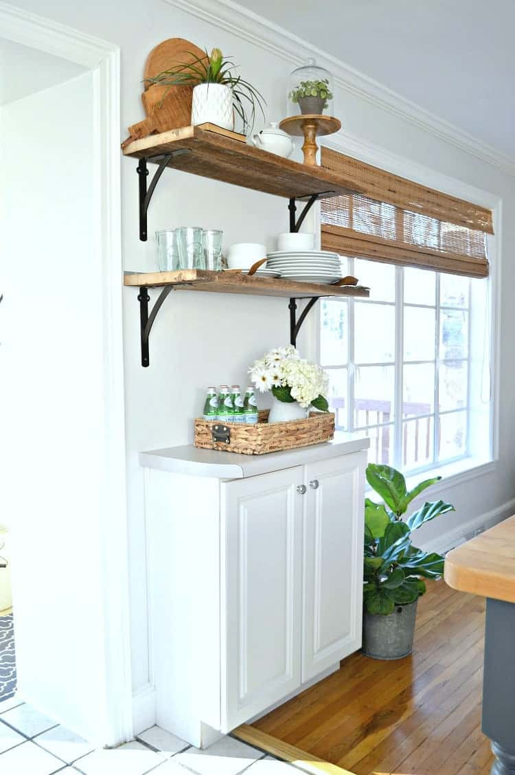 Kitchen Organizer Shelf
 How to Make Easy DIY Floating Shelves