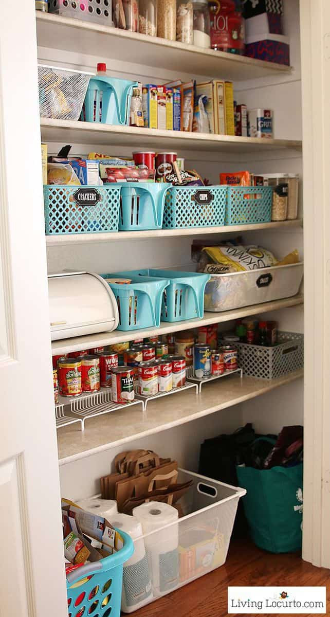 Kitchen Pantry Organize
 Kitchen Pantry Organization Ideas Free Printable Labels