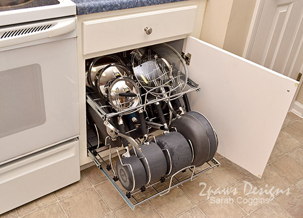 Kitchen Pots And Pans Organizer
 Kitchen Pots and Pans Organizer