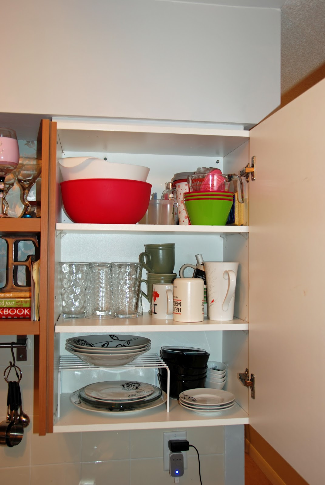 Kitchen Shelf Organizers
 Waffling My Tips Small Kitchen Storage