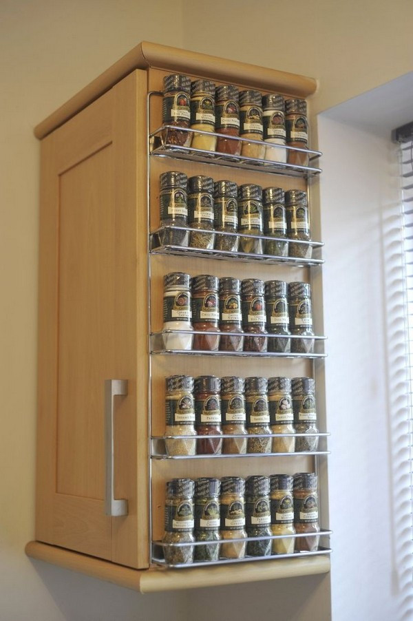 Kitchen Spice Organizer
 Coolest Spice Rack Ideas For Your Kitchen Decoration The