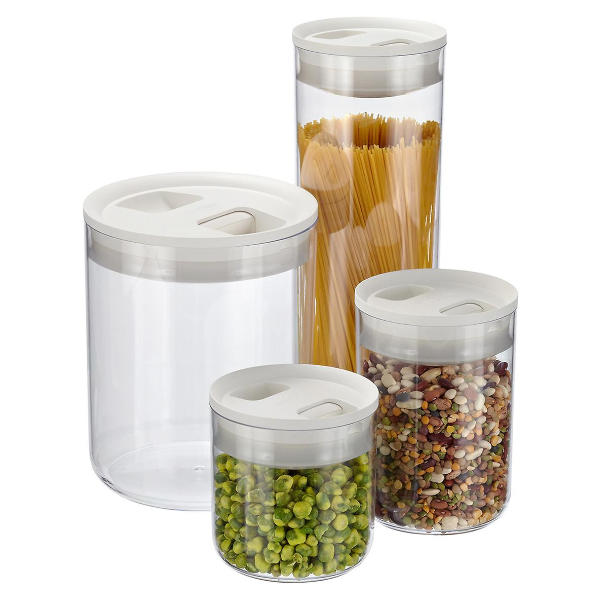 Kitchen Storage Canisters
 Clack Pantry Canisters