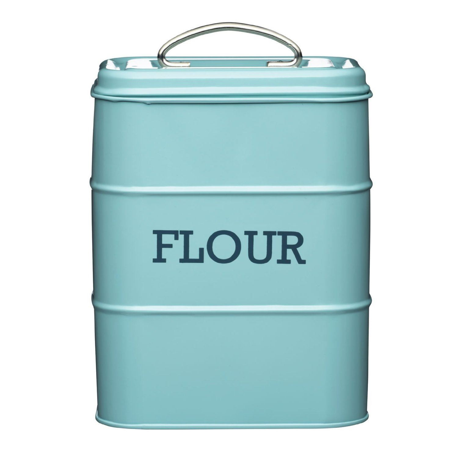 Kitchen Storage Canisters
 Living Nostalgia Flour Canister Kitchen Storage Jar