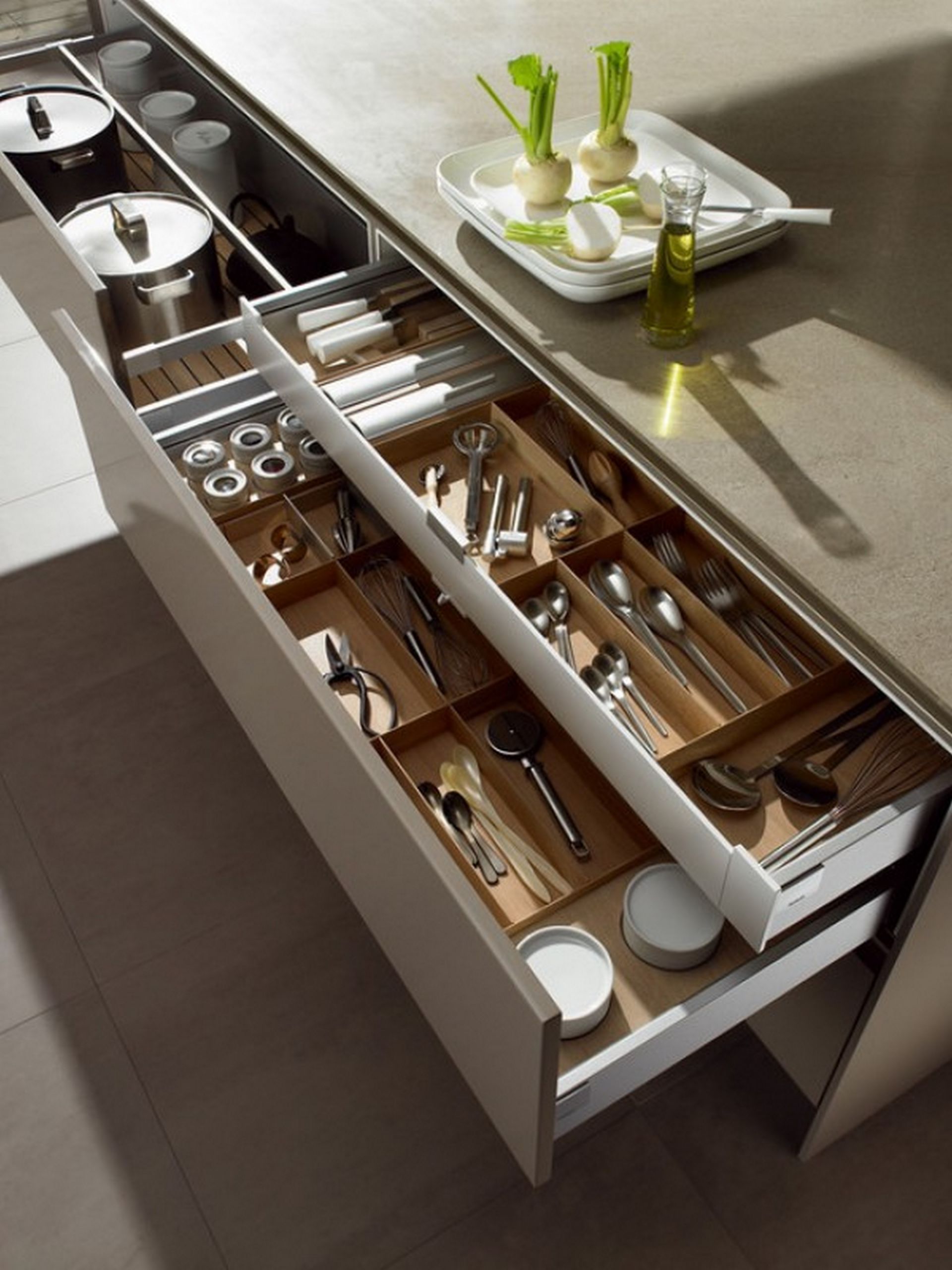 Kitchen Storage Drawer
 Tips for Perfectly Organized Kitchen Drawers