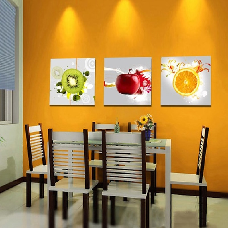 Kitchen Wall Hangings
 Aliexpress Buy Canvas Art Kitchen Wall Art Fruit