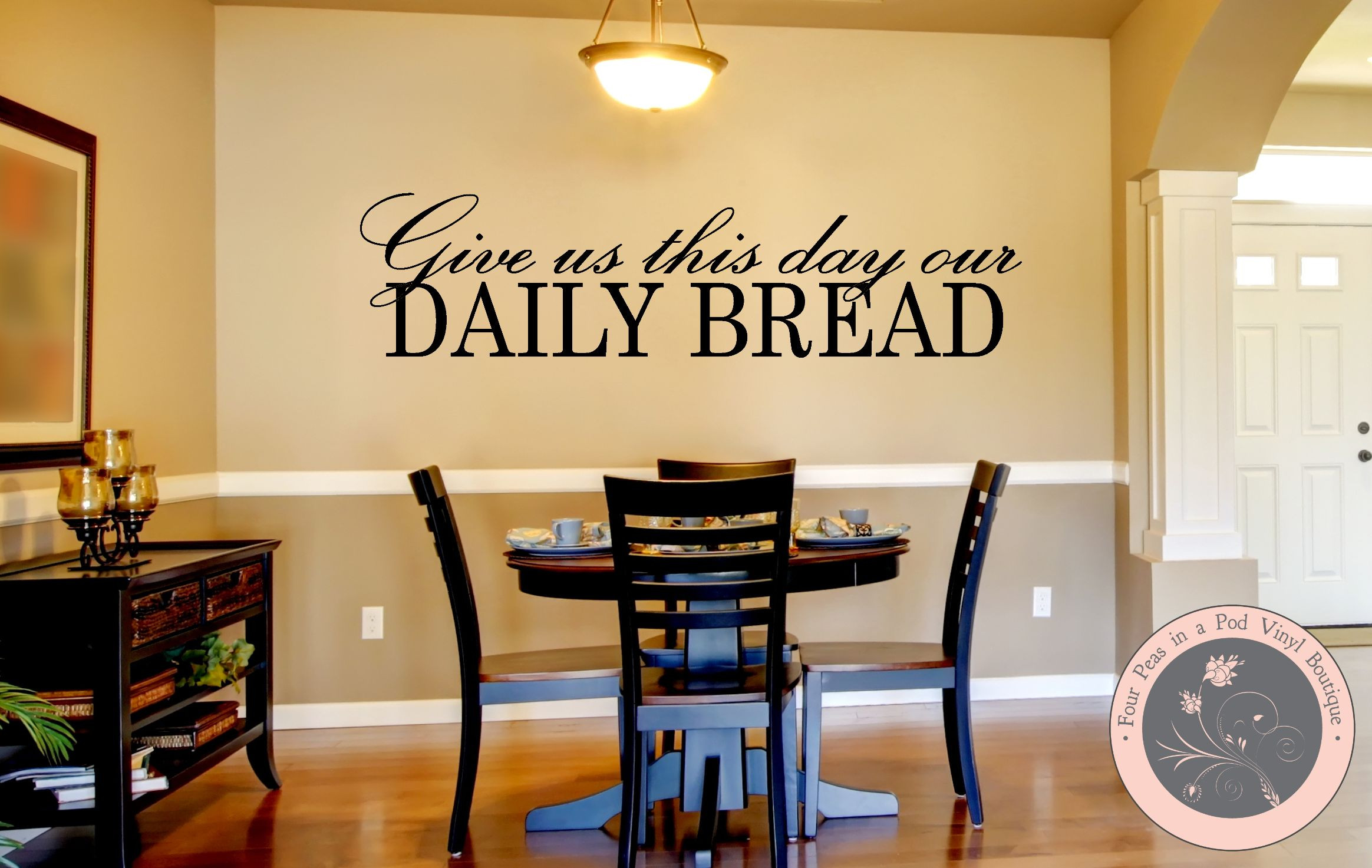 Kitchen Wall Hangings
 Christian Wall Decor Give Us This Day Our Daily Bread