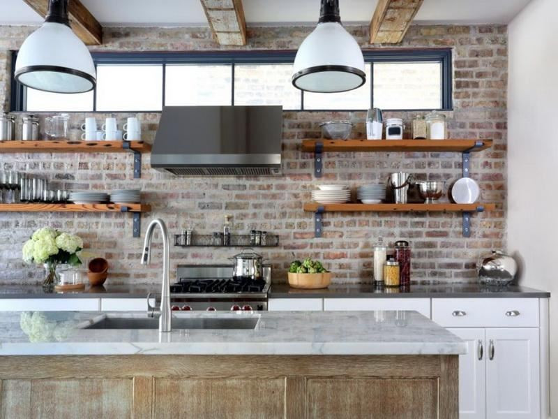 Kitchen Wall Shelves
 10 Sparkling Kitchens with Open Shelving