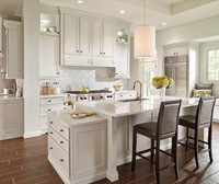 Kitchen With Off White Cabinets
 f White Kitchen Cabinets Decora Cabinetry