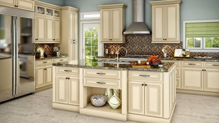 Kitchen With Off White Cabinets
 f White Kitchen Cabinets Home Furniture Design