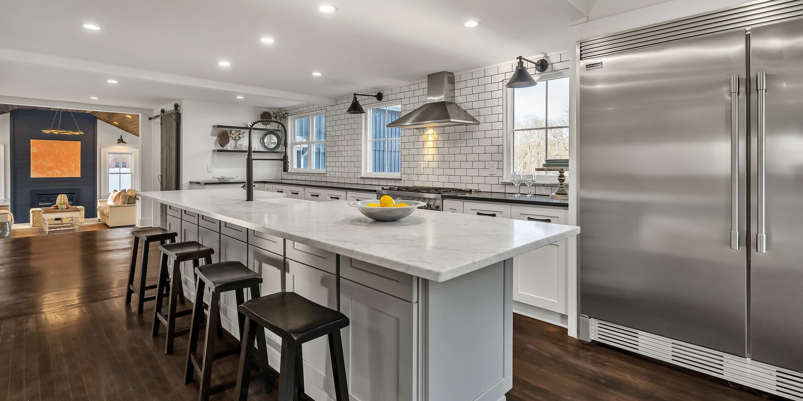 Kitchen Without Wall Cabinets
 Eliminating Upper Cabinets Crazy Beautiful or Crazy