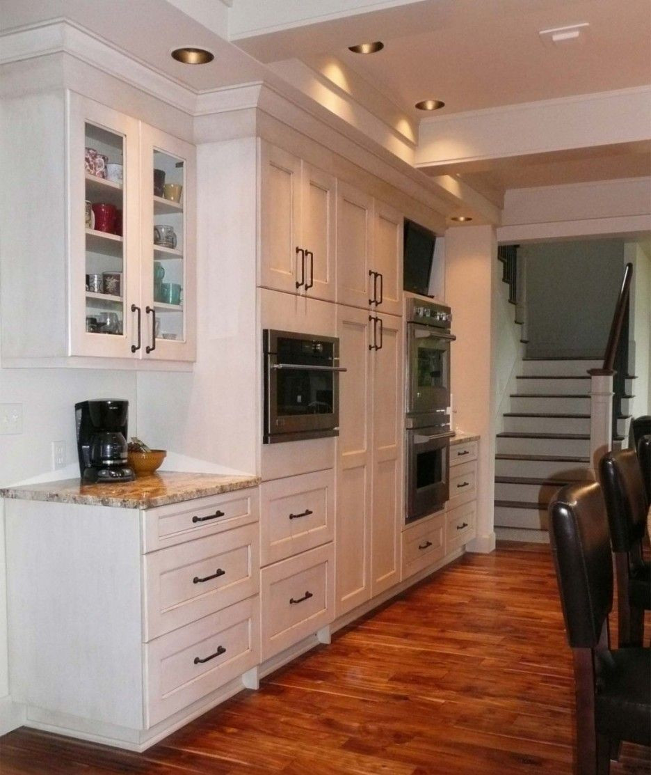 Kitchen Without Wall Cabinets
 Cabinet wall example