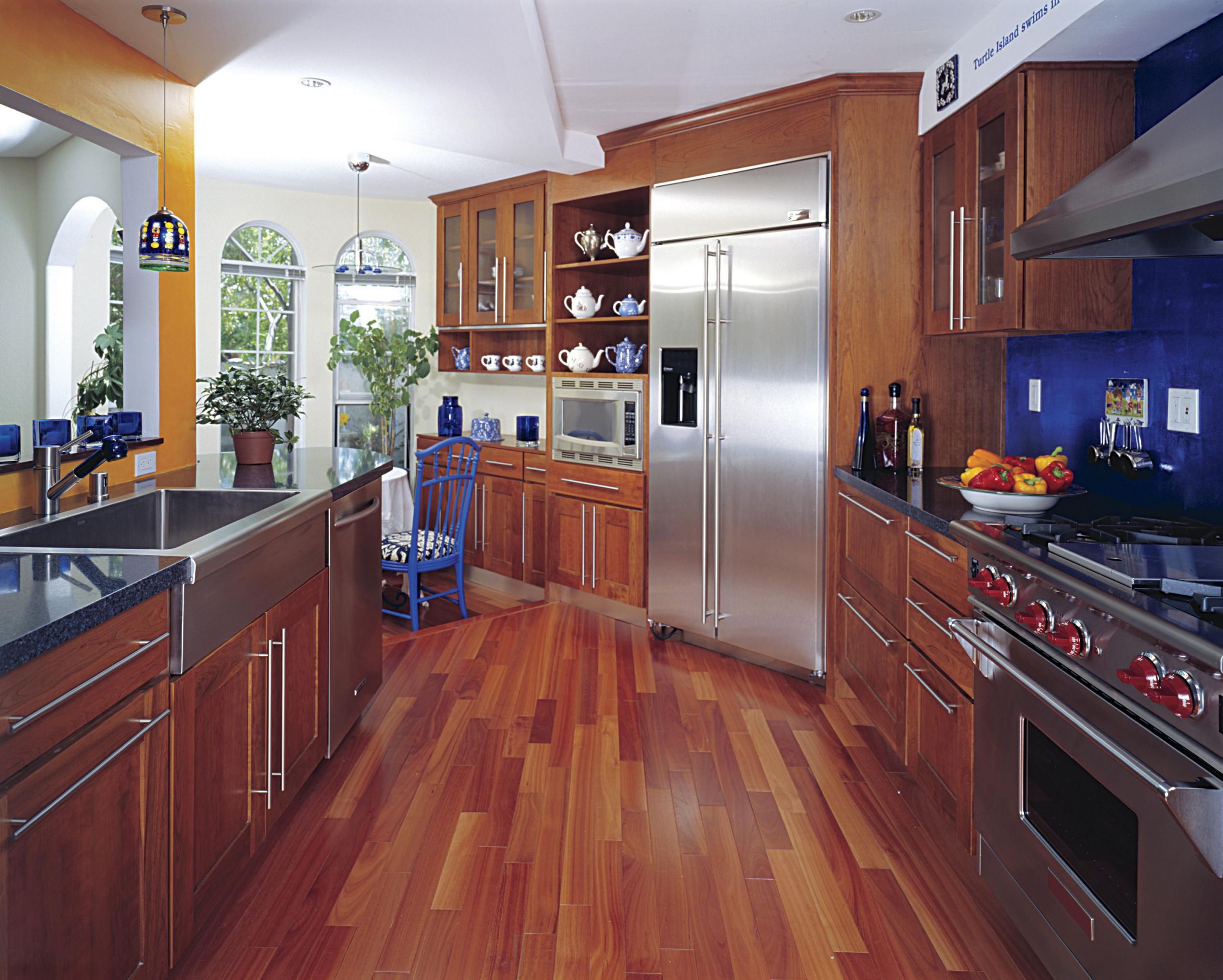 Kitchen Wood Floor
 Hardwood Floor In a Kitchen Is This Allowed