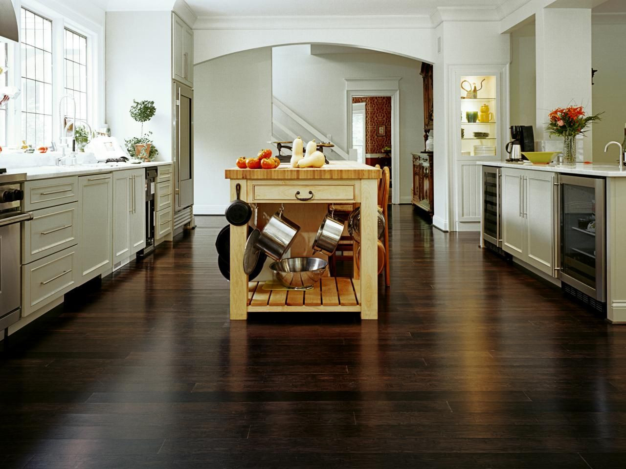 Kitchen Wood Floor
 An Easy Guide To Kitchen Flooring