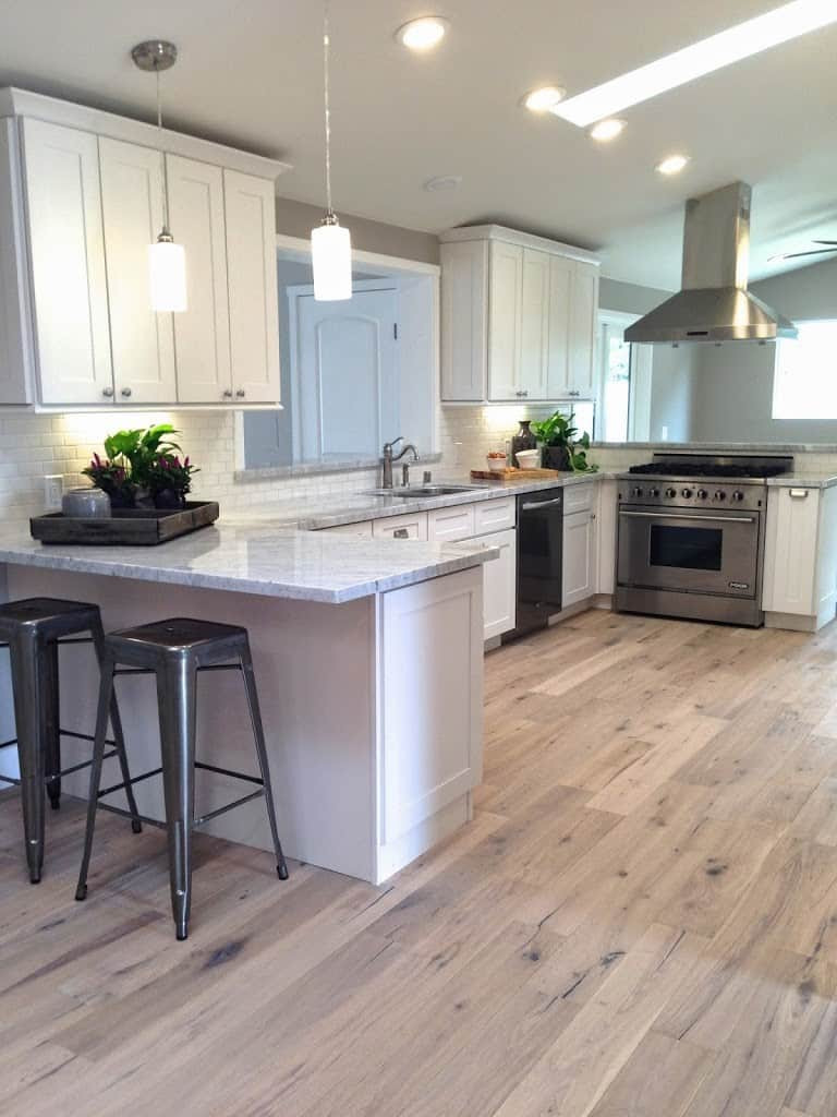 Kitchen Wood Floor
 Wood Flooring Decision Bigger Than the Three of Us