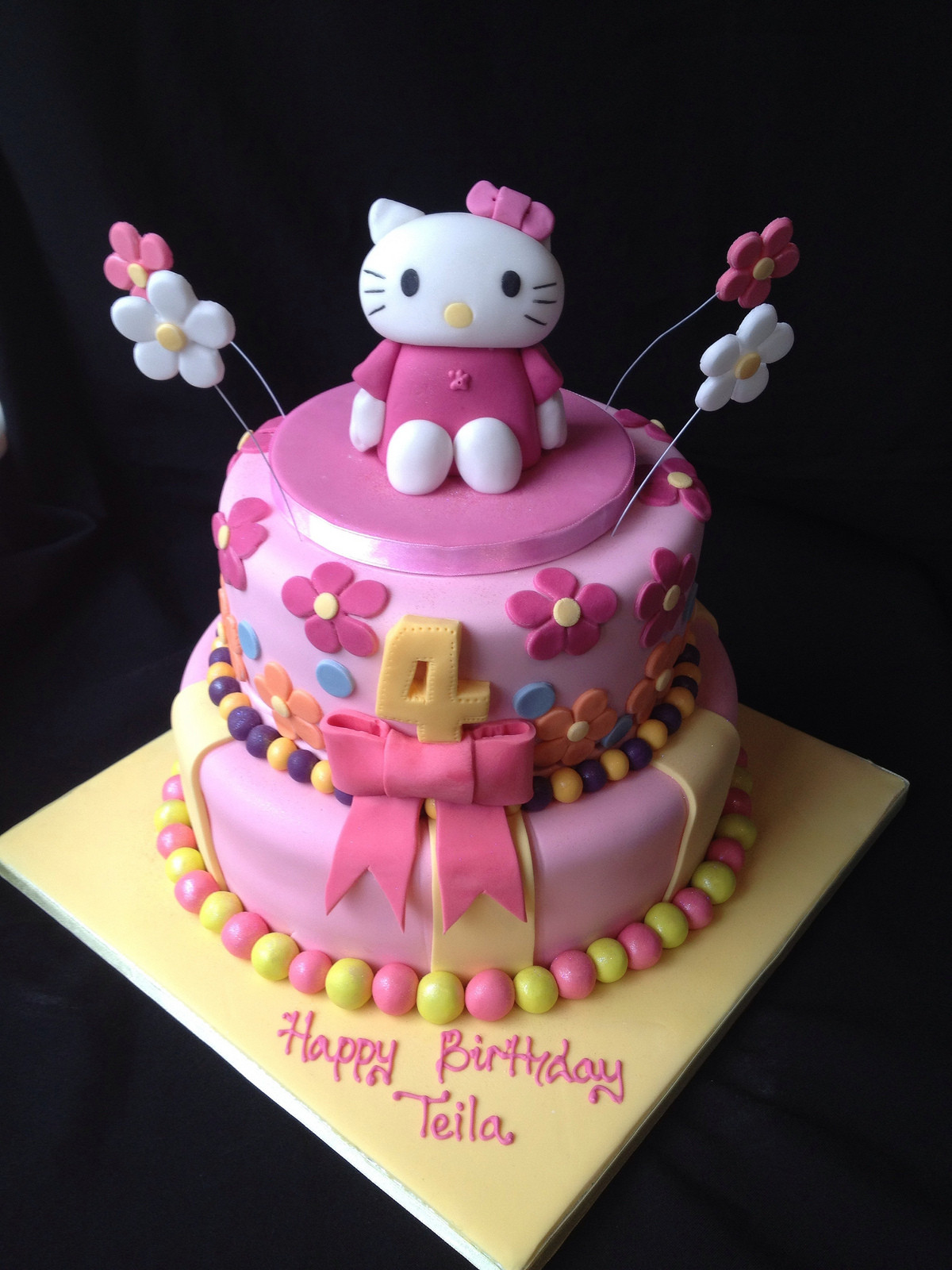 Kitty Birthday Cake
 Hello Kitty Cakes – Decoration Ideas