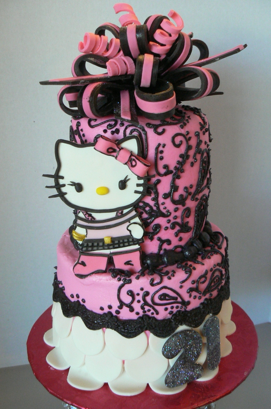 Kitty Birthday Cake
 Hello Kitty Birthday Cake CakeCentral