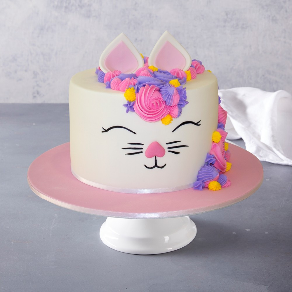 Kitty Birthday Cake
 Kitty Kat Birthday Cake