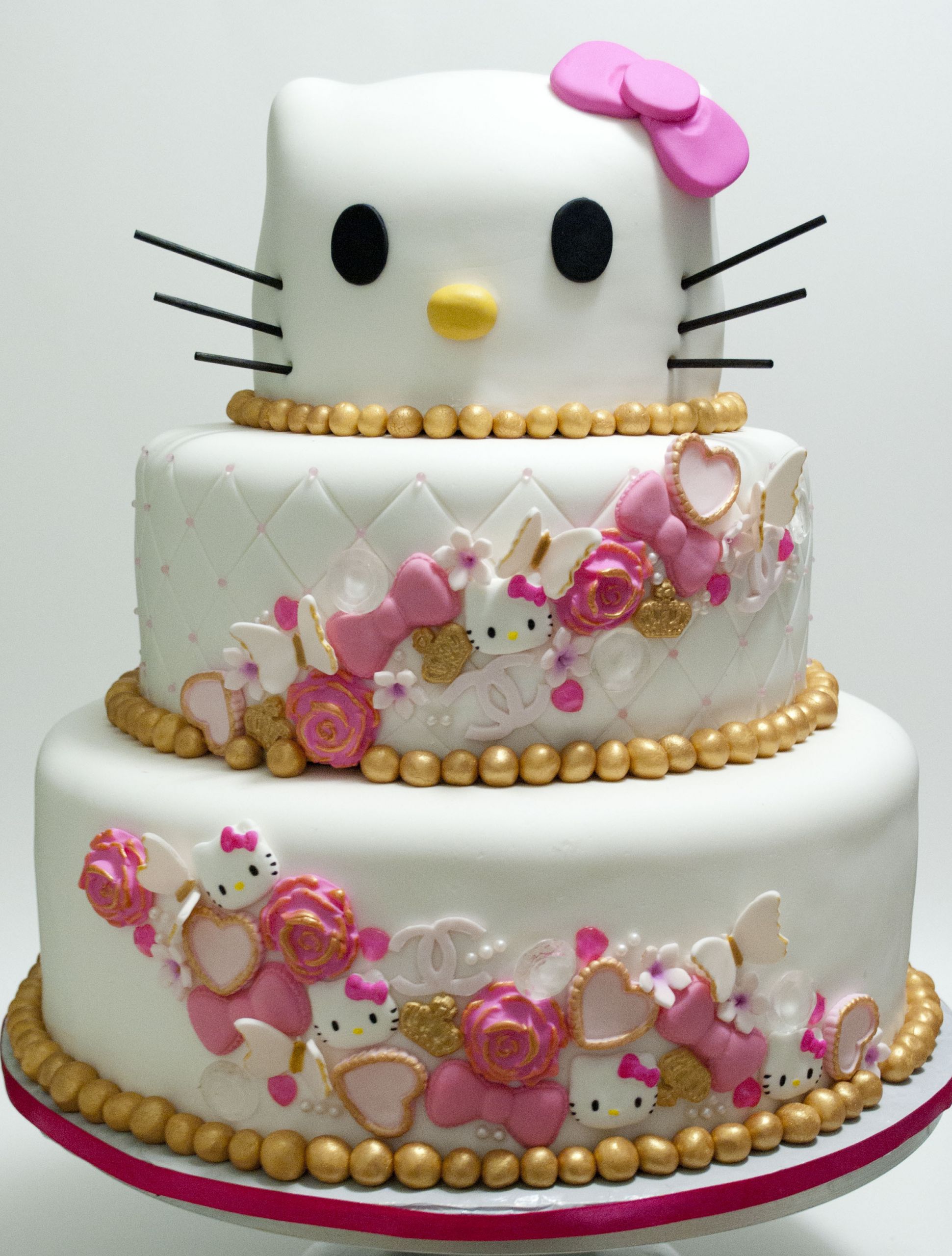 Kitty Birthday Cake
 30 Cute Hello Kitty Cake Ideas and Designs EchoMon