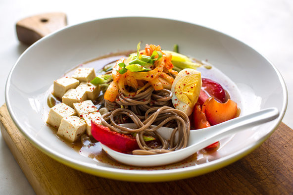 Korean Buckwheat Noodles
 Hot Days Cold Noodles The New York Times