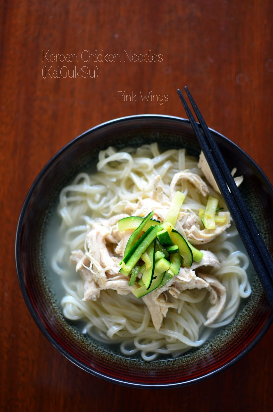 Korean Knife Noodles
 Yachae Kalguksu Korean Knife Noodles With Ve ables