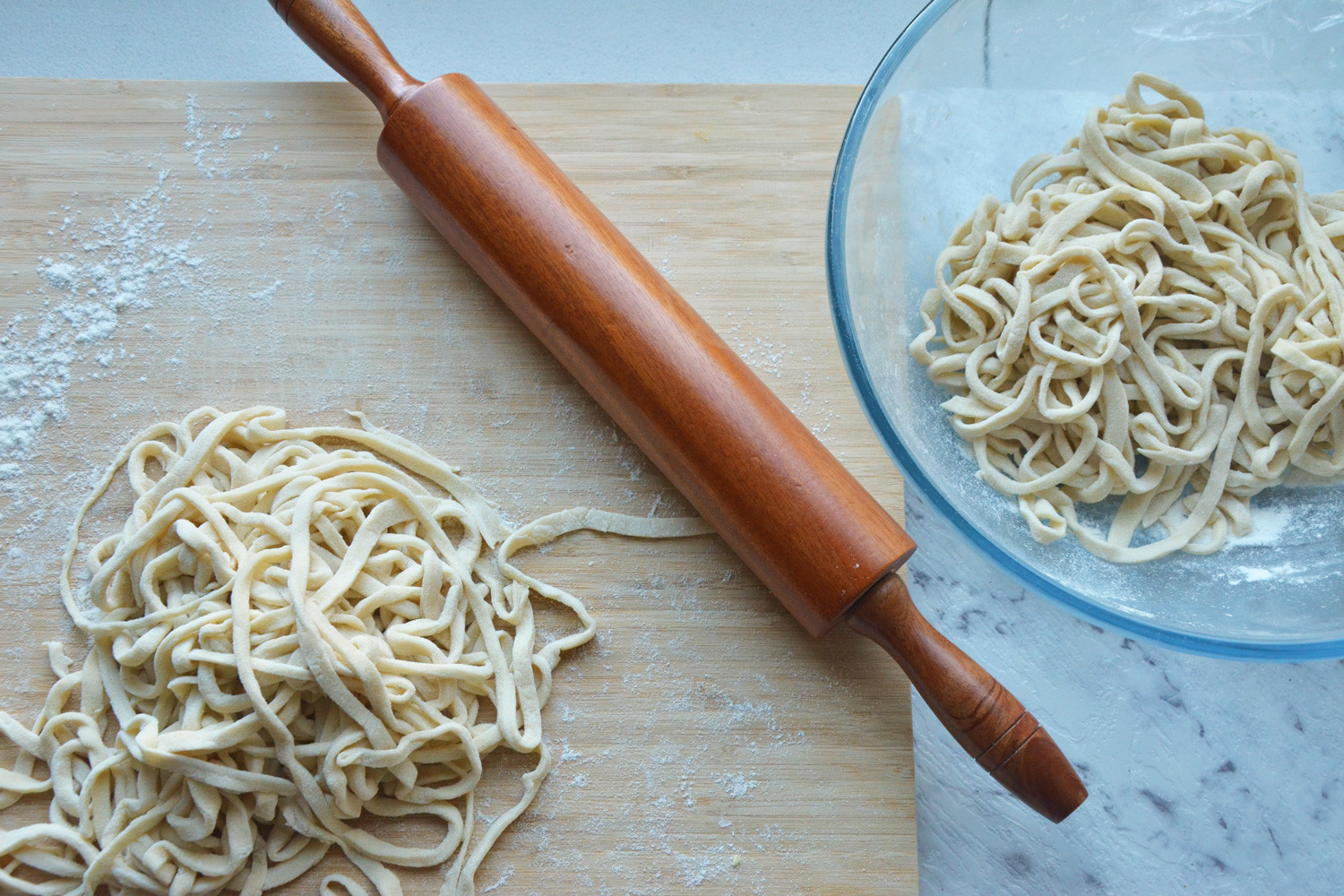 Korean Knife Noodles
 Homemade Korean Knife Cut Noodles Kalguksu