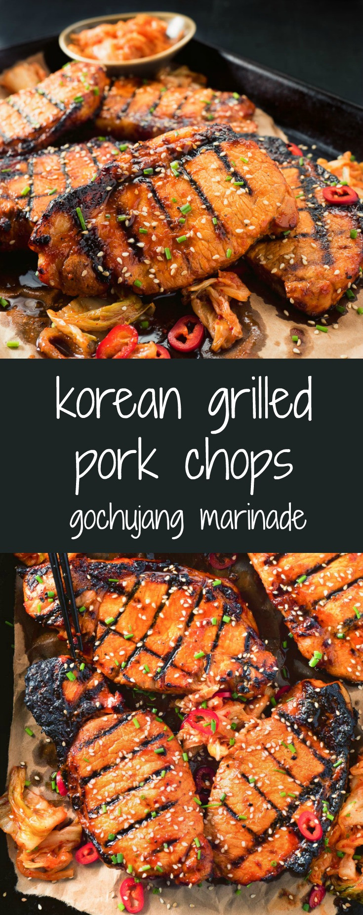 Korean Pork Chops
 korean style pork chops glebe kitchen