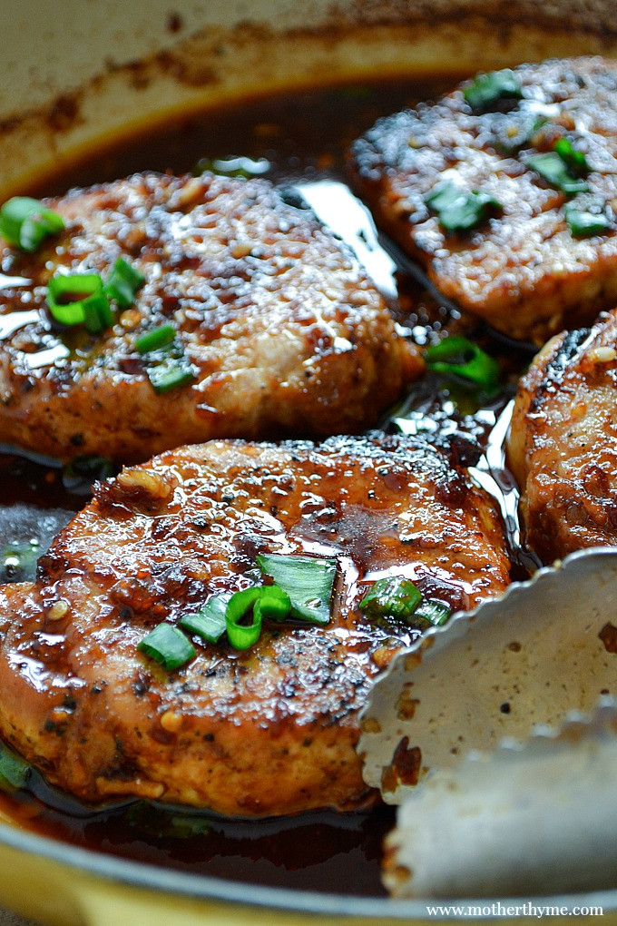 Korean Pork Chops
 Korean Style Pork Chops