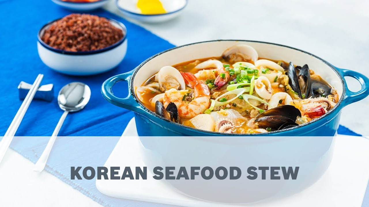 Korean Seafood Stew
 Korean Seafood Stew Recipe Cooking with Bosch