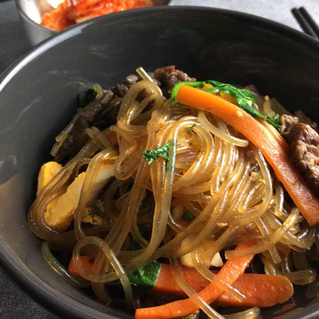 Korean Sweet Potato Noodles
 Korean Sweet Potato Noodles Japchae