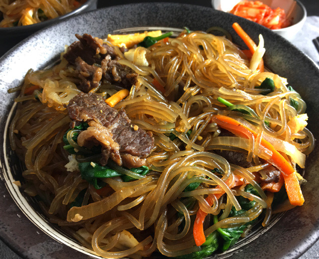 Korean Sweet Potato Noodles
 Korean Sweet Potato Noodles Japchae