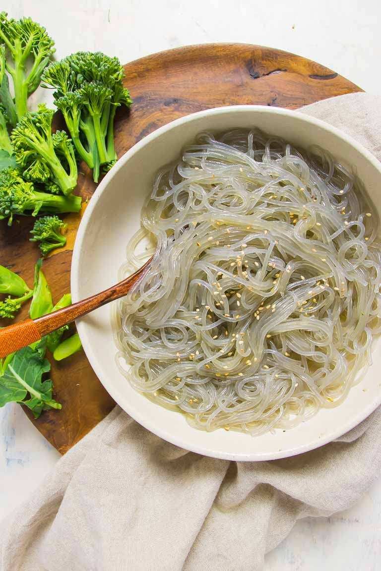 Korean Sweet Potato Noodles
 Korean Sweet Potato Noodles Paleo Japchae