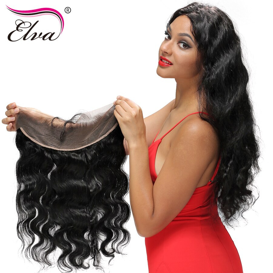 Lace Closure With Baby Hair
 Elva Hair 13x4 Lace Frontal Closure With Baby Hair Natural