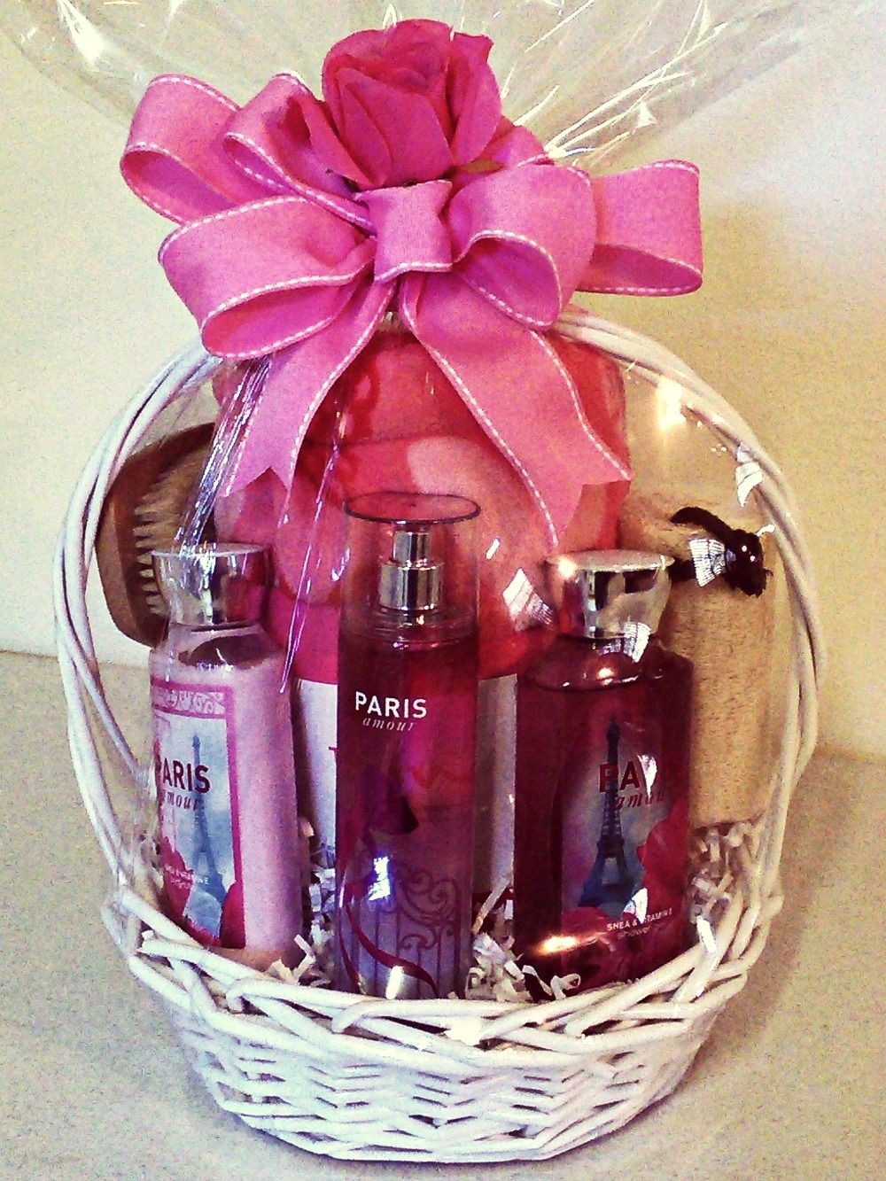 Ladies Gift Basket Ideas
 Scentsational "Paris" Bath & Body works spa themed t