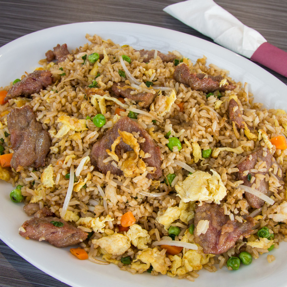 Lamb Fried Rice
 Beef Fried Rice FuBelly Houston Chinese Vietnamese Food