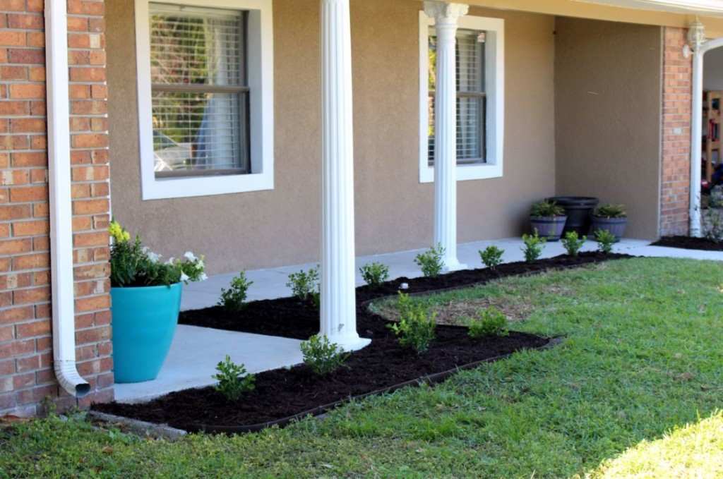 Landscape Around Front Porch
 Home Project Front Porch Landscaping Within the Grove