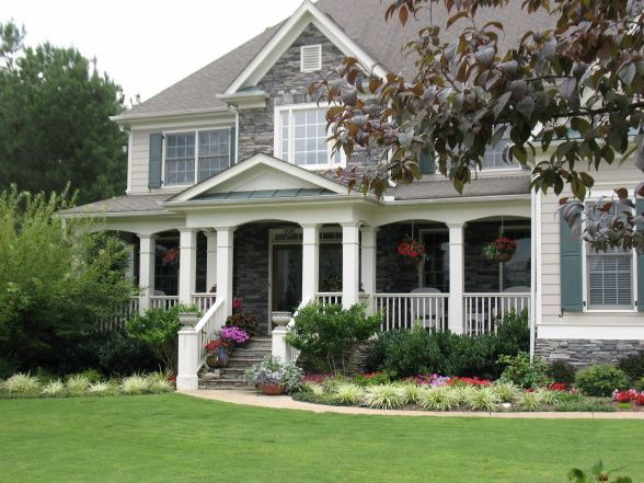 Landscape Around Front Porch
 Useful Front Yard Landscape Ideas Tips